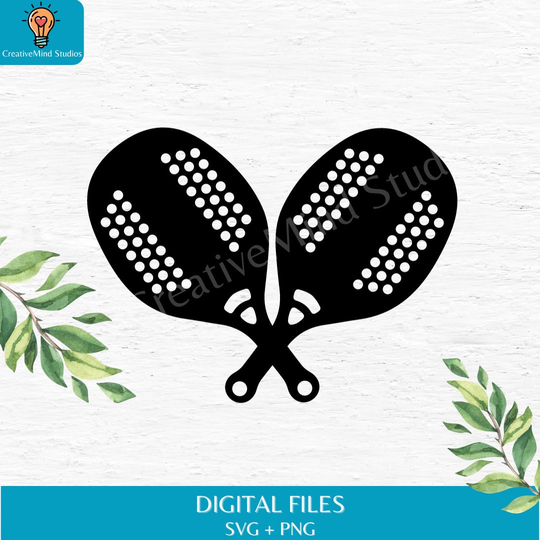 Beach Tennis Racket SVG Tennis Racket PNG Beach Tennis - Etsy