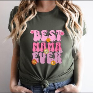 La mejor mamá del mundo SVG, PNG, camiseta del día de la madre, regalo de cumpleaños para mamá Svg/PNG, camiseta para mamá, amor, lindo PNG, regalos para ella, regalos para mamá