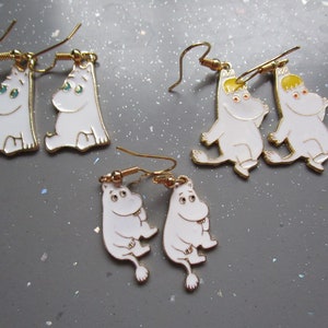 moomin earrings