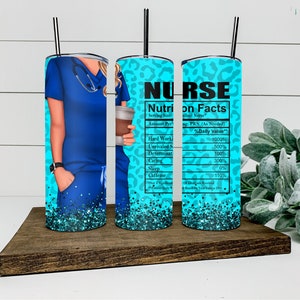 20oz. Skinny Tumbler Nurse Nutrition Feiten