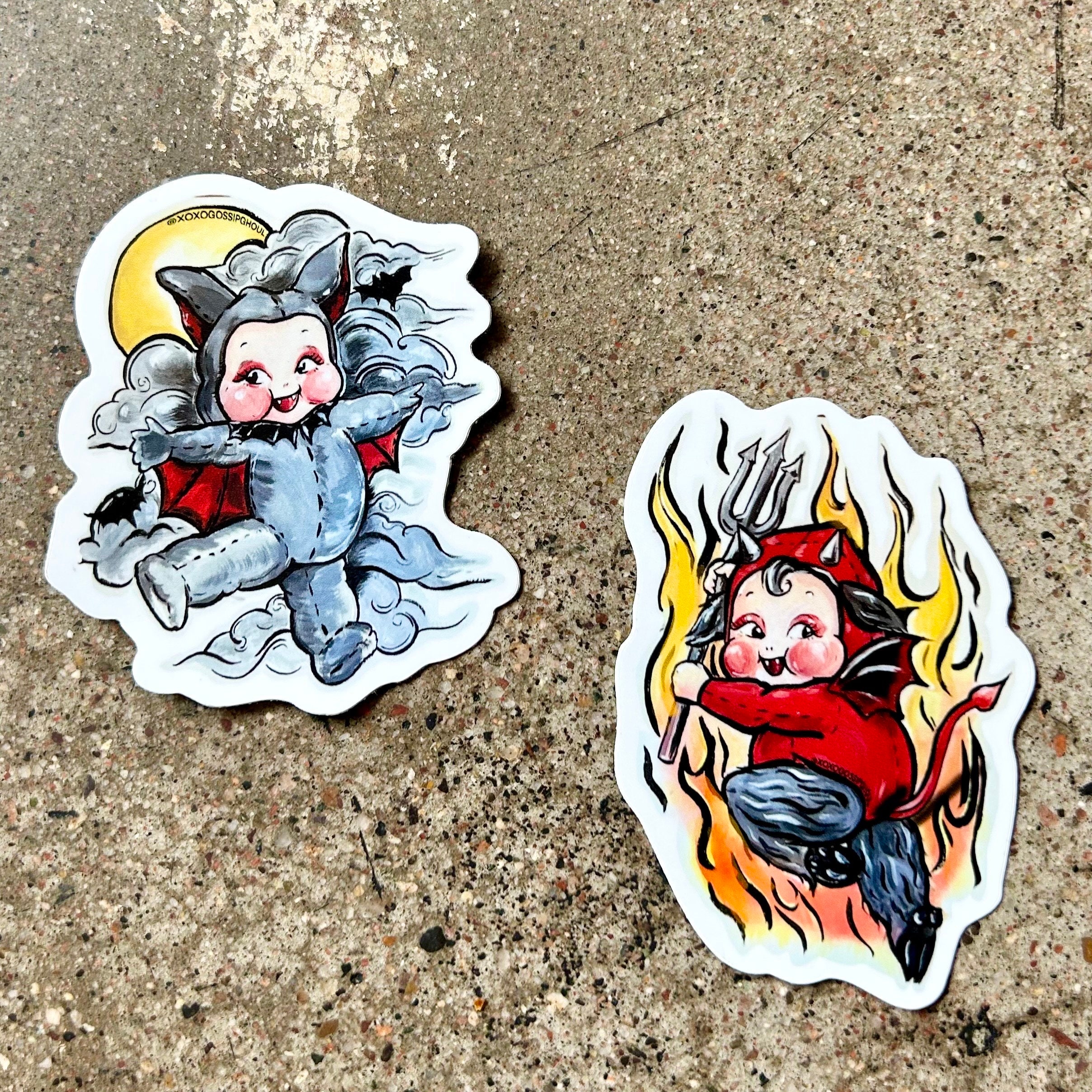 baby devil tattoos