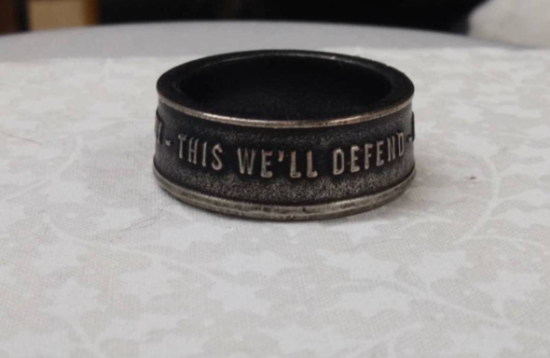 United States Army Challenge Coin Ring - Etsy