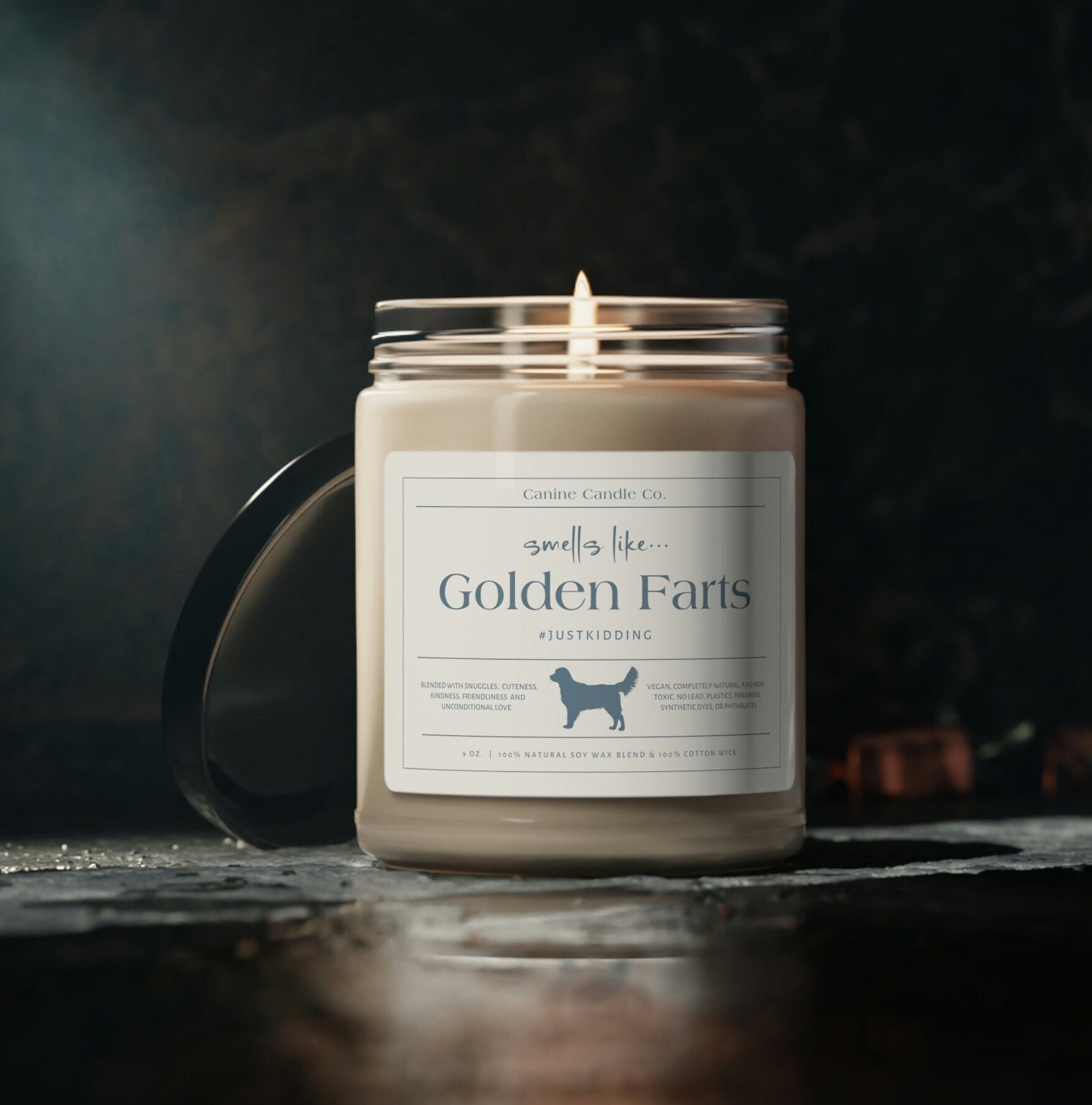 Golden Retriever Candle, Golden Retriever Gifts, Golden Retriever Mom