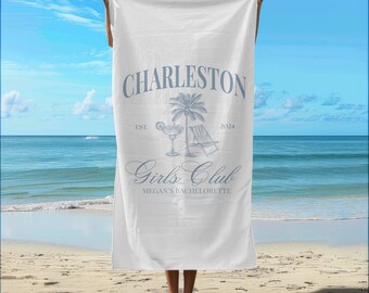 Personalized Charleston Bachelorette Group Wine Tumblers, Charleston Bach Party, Charleston Beach Bachelorette, Bridal Party Tumblers