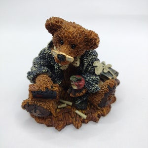 Boyds Bears Resin Figurine Wilson the Perfesser. Boyds Collection. Like New.
