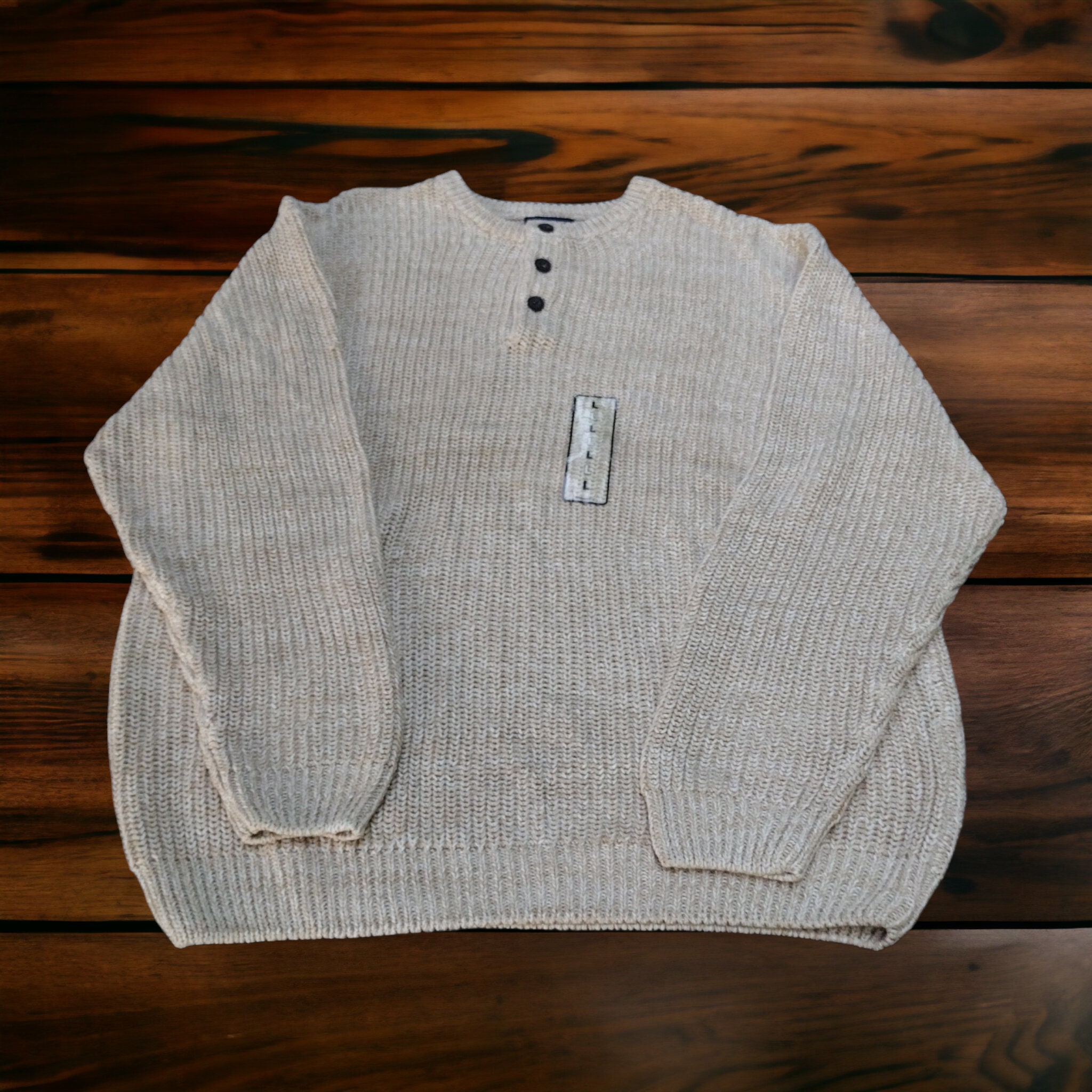 Vintage Kmart Men's Shaker Sweater Pullover Sweater Retro Fashions