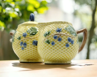 Vintage Tiffany and Company Basket Weave Luxury Tea Pot With