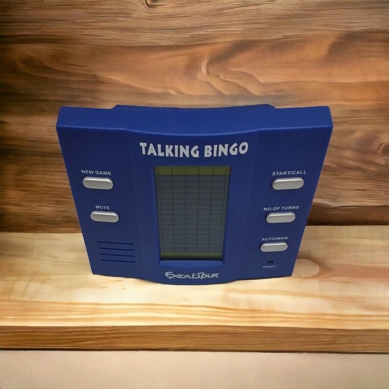 Excalibur Talking Bingo Game. Family Reunion. Game for Etsy