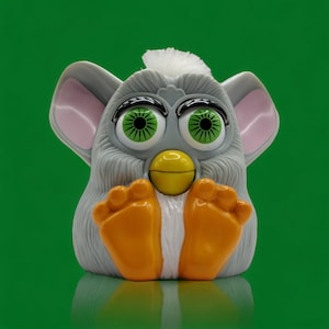Vintage Collectible McDonald's Mini Furby. Happy Meal Furby Toys. Stocking Stuffer.