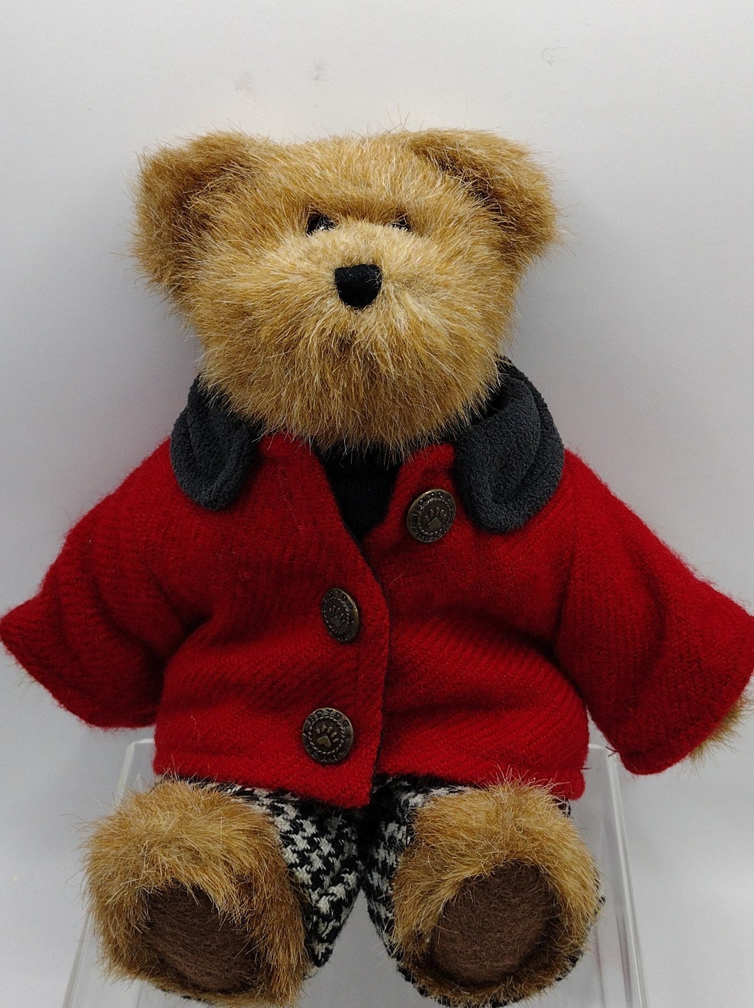 Vintage Collectible Boyds Bears Edmund Boyds Bear. Stuffed Animal. Head