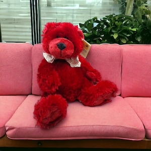 Vintage Collectible Bears and Friends Plush Toy  Boyds Luvey. B. Bear. With Tag.