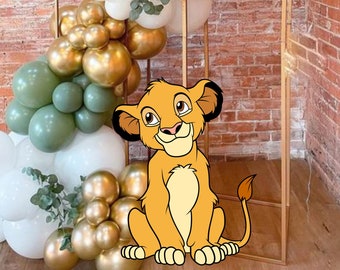 LION KING Cutout Decor Lion King printable, Lion King Baby Shower, Birthday Party, digital download