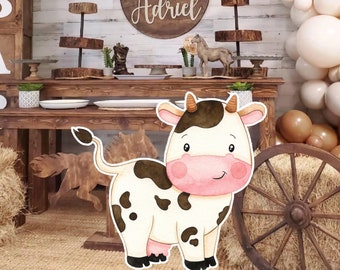 BIG DECOR FARM animals on sale: Cutout Decor farm animals, farm printable Baby Shower, Birthday Party, digital download