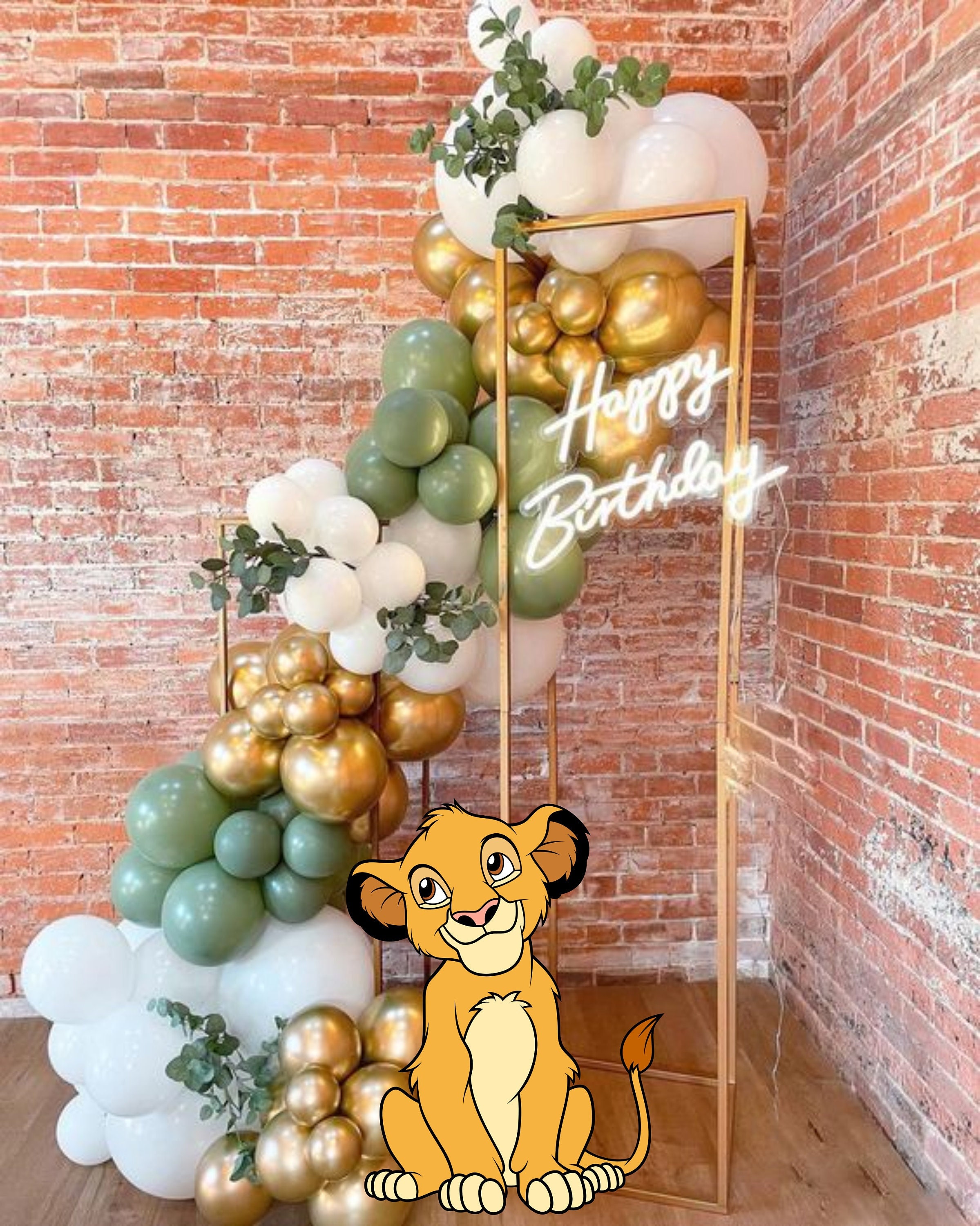 Lion King Baby Shower Balloons