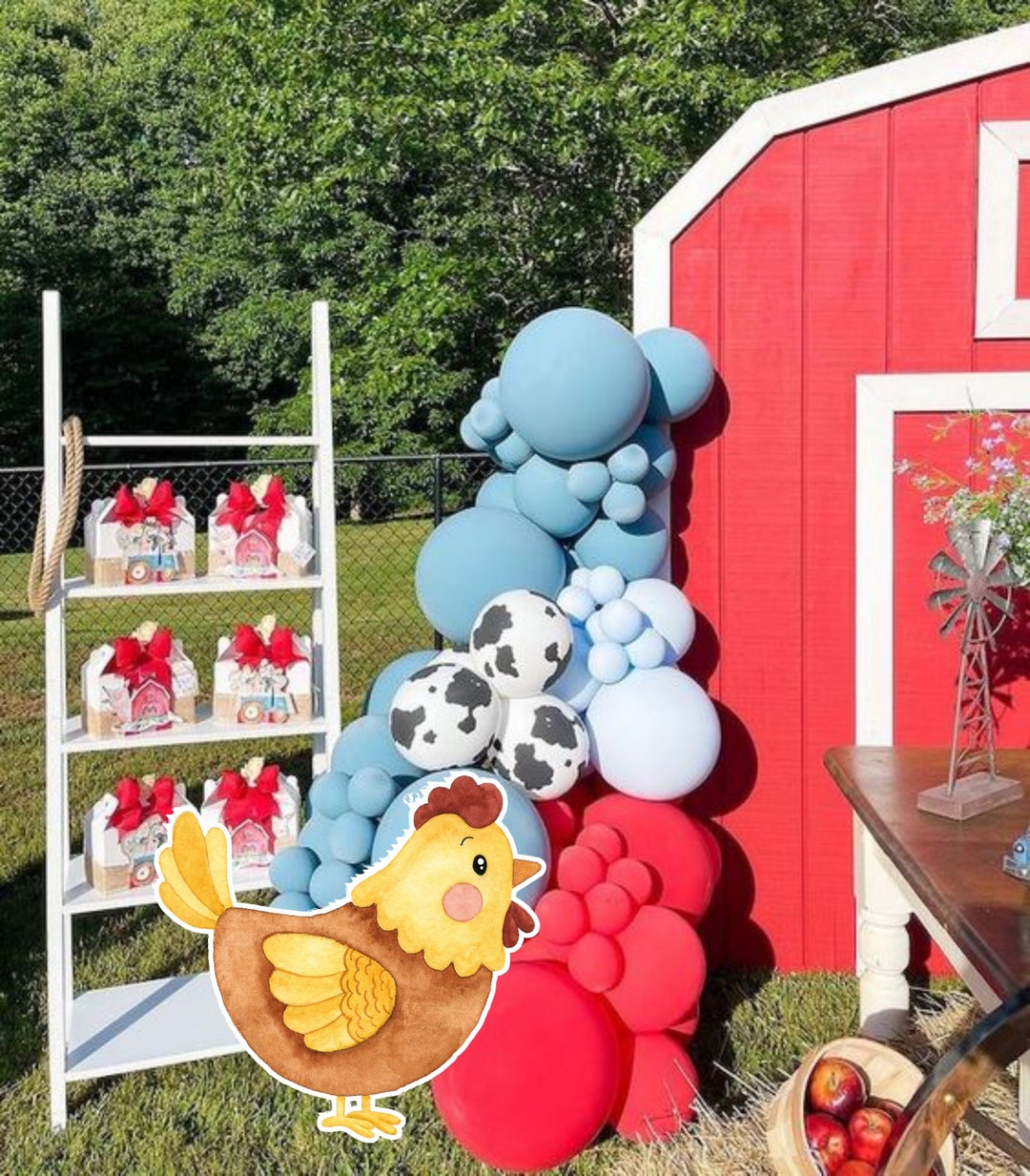 BIG DECOR FARM Animals on Sale Cutout Decor Farm Animals Etsy