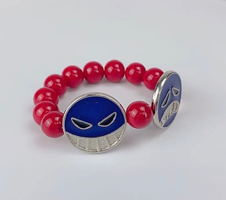 Unisex One Piece Portgas D Ace Bracelet - Etsy