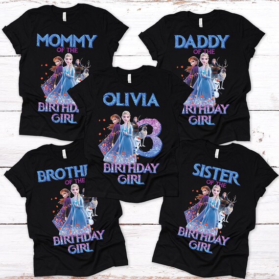 Frozen Family Theme Birthday Family 