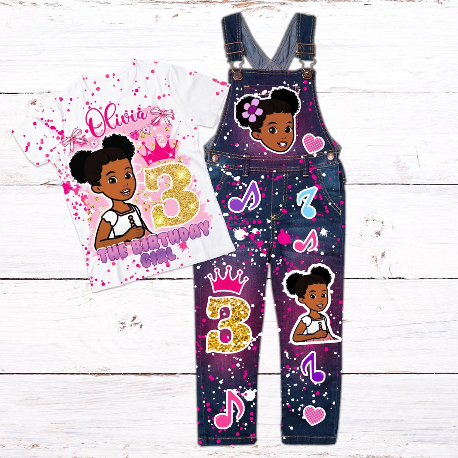 Custom Gracie Corner Denim Birthday Outfit Custom Character Etsy