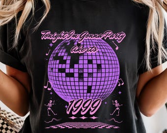 Retro 1999 Prince T-Shirt |Y2K Party Graphic
