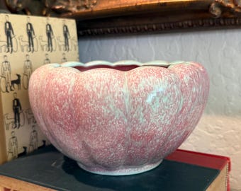 Vintage West Coast Pottery Ruffled Decorative Planter Bowl - California Pottery