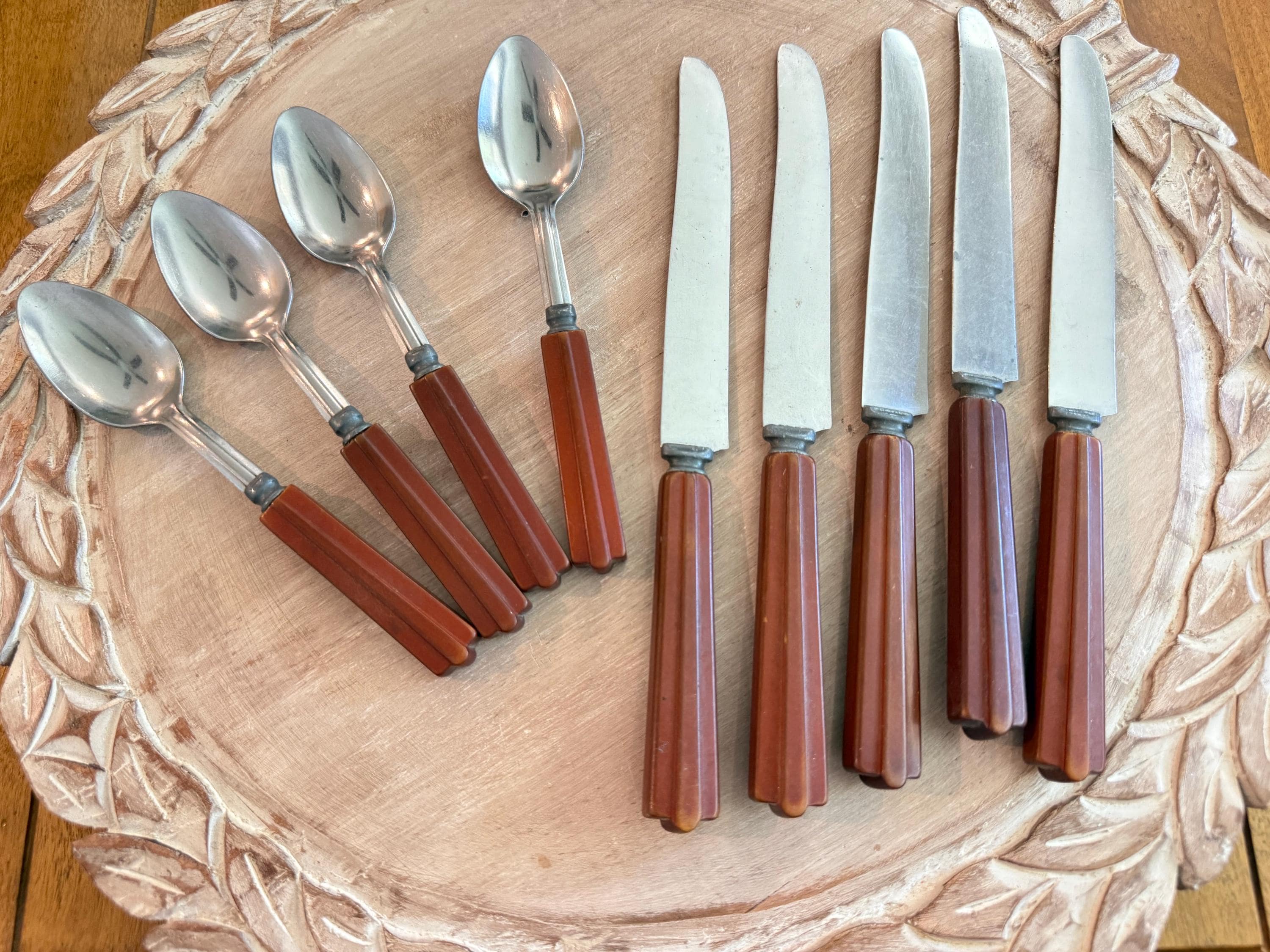 Vintage Bakelite Knives - Etsy