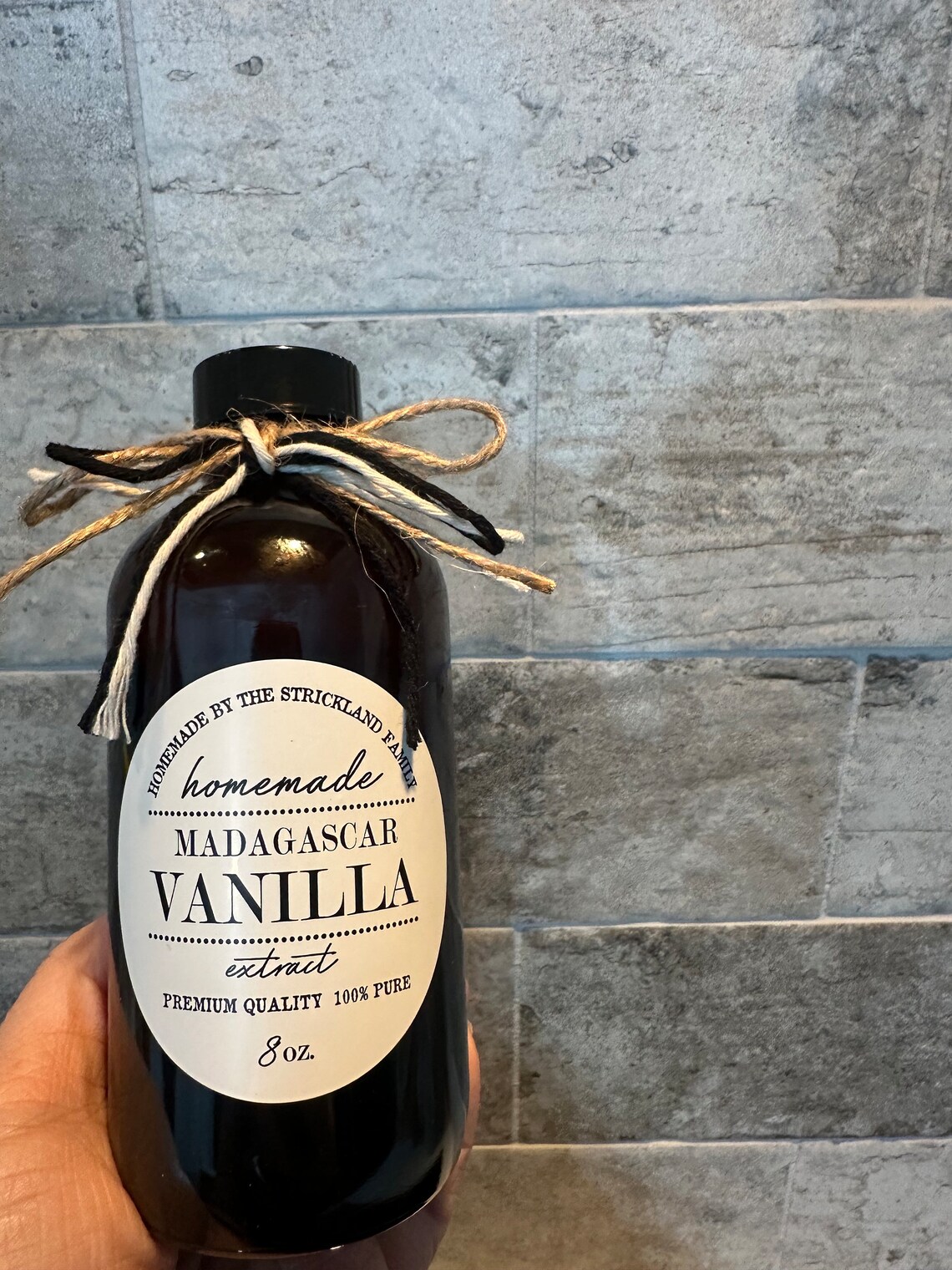 100% Organic Vanilla Extract - Etsy