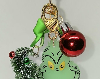Grinch journal charms