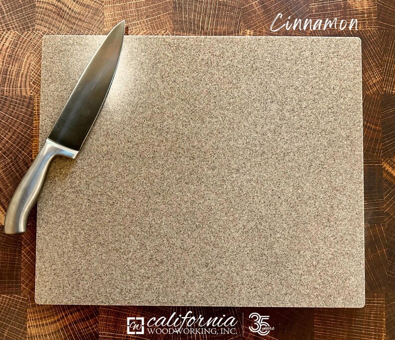Corian Cutting Board Butcher Block Chopping Surface Solid Material Kitchen Accessory Modern Design Stylish Countertop Addition Durable Construction Quality Bacteria Resistant Surface Food Safe Preparation Tool Premium Kitchen Upgrade
