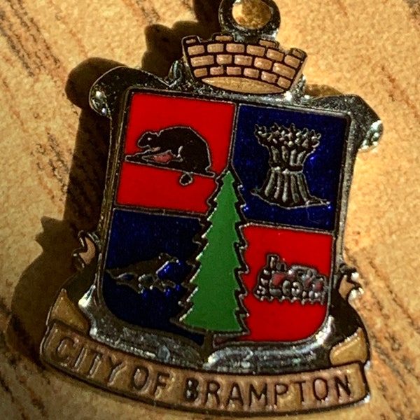 City of Brampton Enamelled Charm