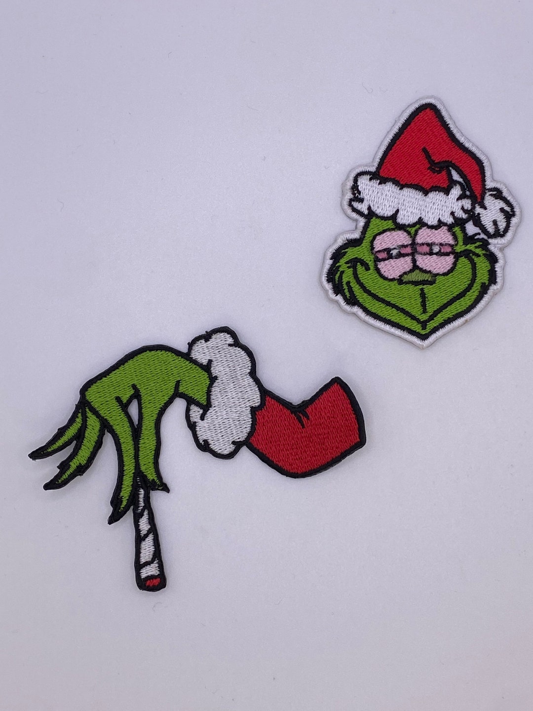 PHC Merry Grinchmas Grinch Ironon Patches Etsy UK