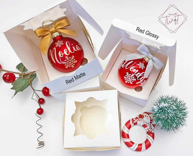 Personalized Christmas Ornaments Name Ornament Christmas Etsy