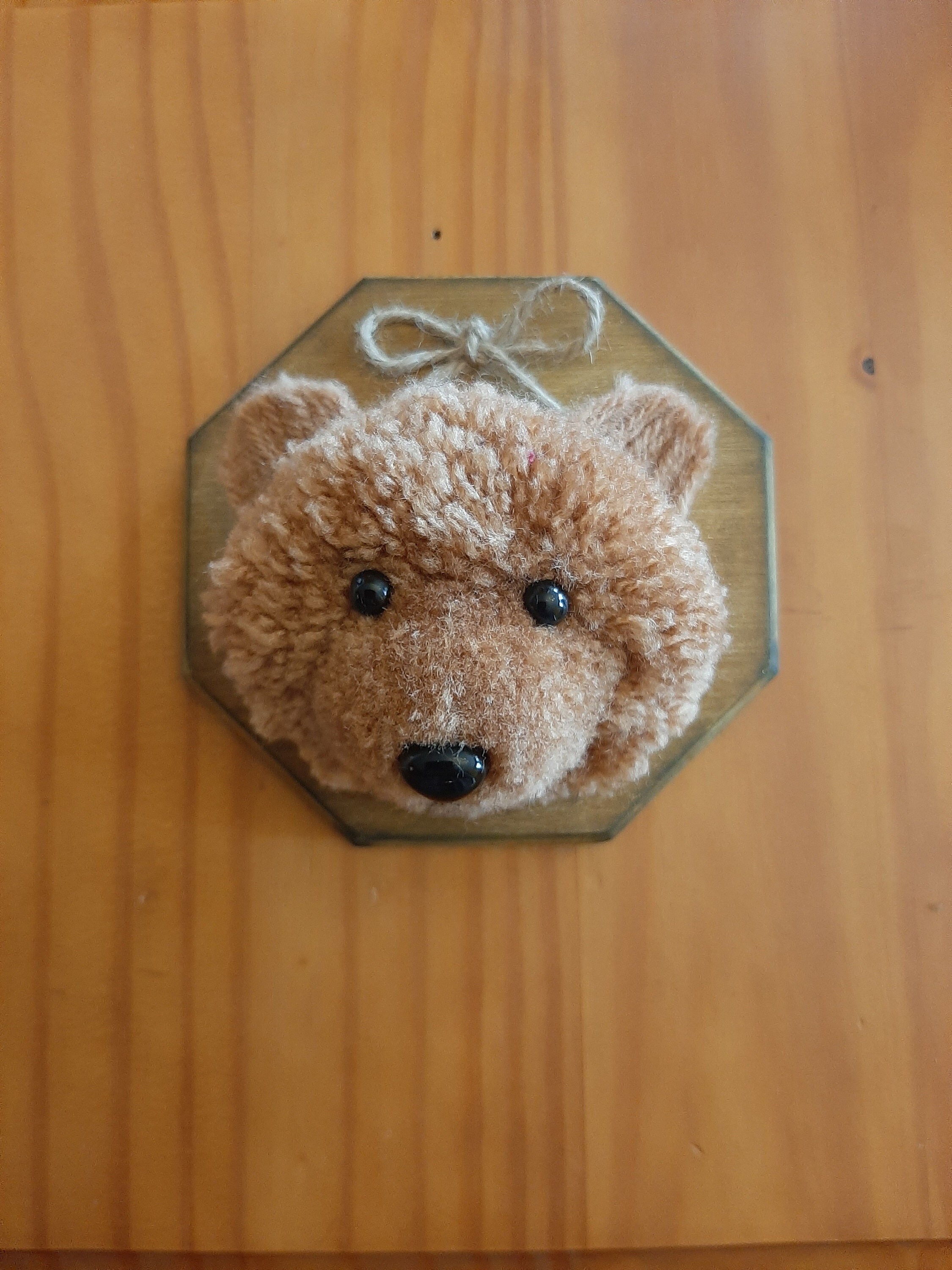 Ourson Marron Pompon