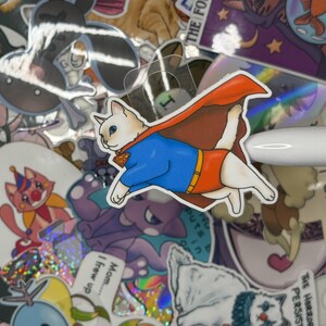 Supa Cat Sticker