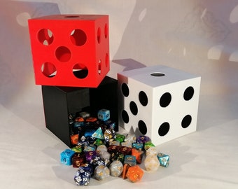 D6 Dice Storage Box (Digital STL Files)
