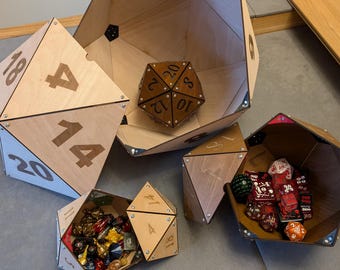 D20 storage for dice and more.