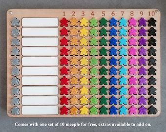 Boardgame score/challenge tracker