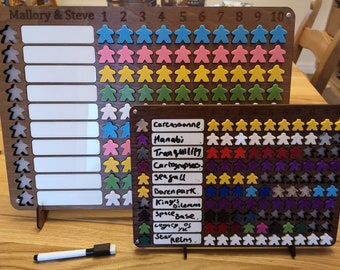 XL Boardgame score/challenge tracker