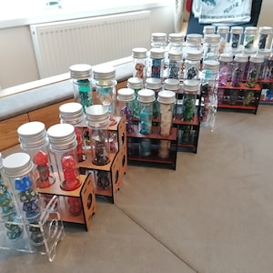 Dice (and more) Storage tubes and stands (70ml)