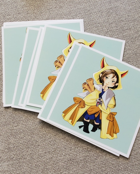 FFXIV Lalafell Miniprints - Etsy