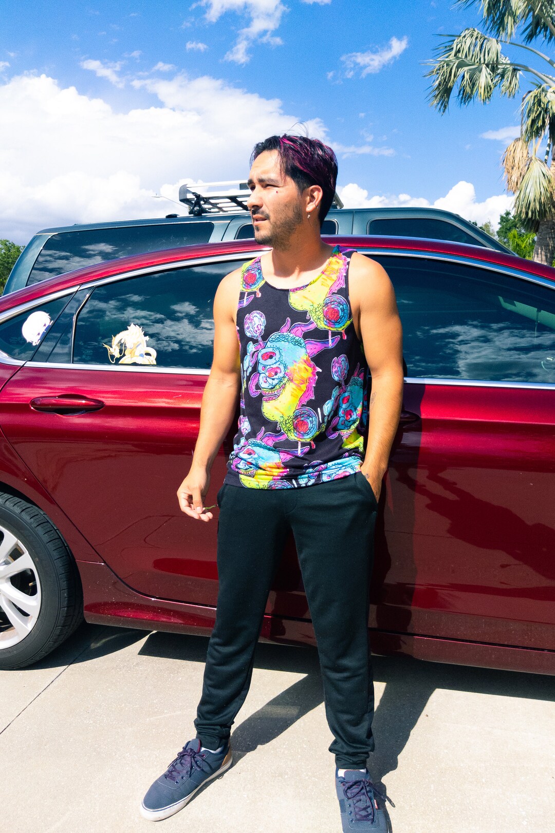 Devlin Top Devlin's Imagination All Over Print Custom Graphic Tank Top, 100% ...