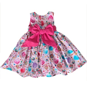 Sweets Twirl Dress | Candy Dress | Candyland Theme | Lollipop and Cotton Candy