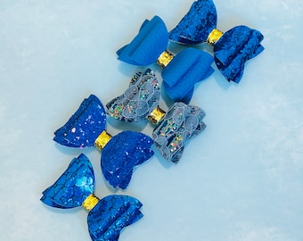 Blue Breeze Bows, Dog Hair Bow, Classic Dog Hair Bow, Dog Hair Clip, Dog Bows, Hair Clip for Dogs, Hair Bow for Dogs, Girl Bows, Baby Bow