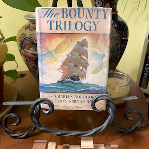 The Bounty Trilogy by Charles Nordhoff and James Norman Hall Wyeth Edition 1962 Hardcover