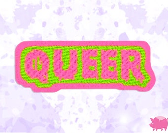 LGBT Queer Iron-On Embroidery Patch