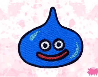Dragon Quest Slime Iron-On Embroidery Patch