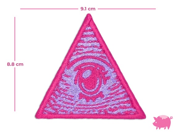 Anime Illuminati Iron-on Embroidery Patch - Etsy