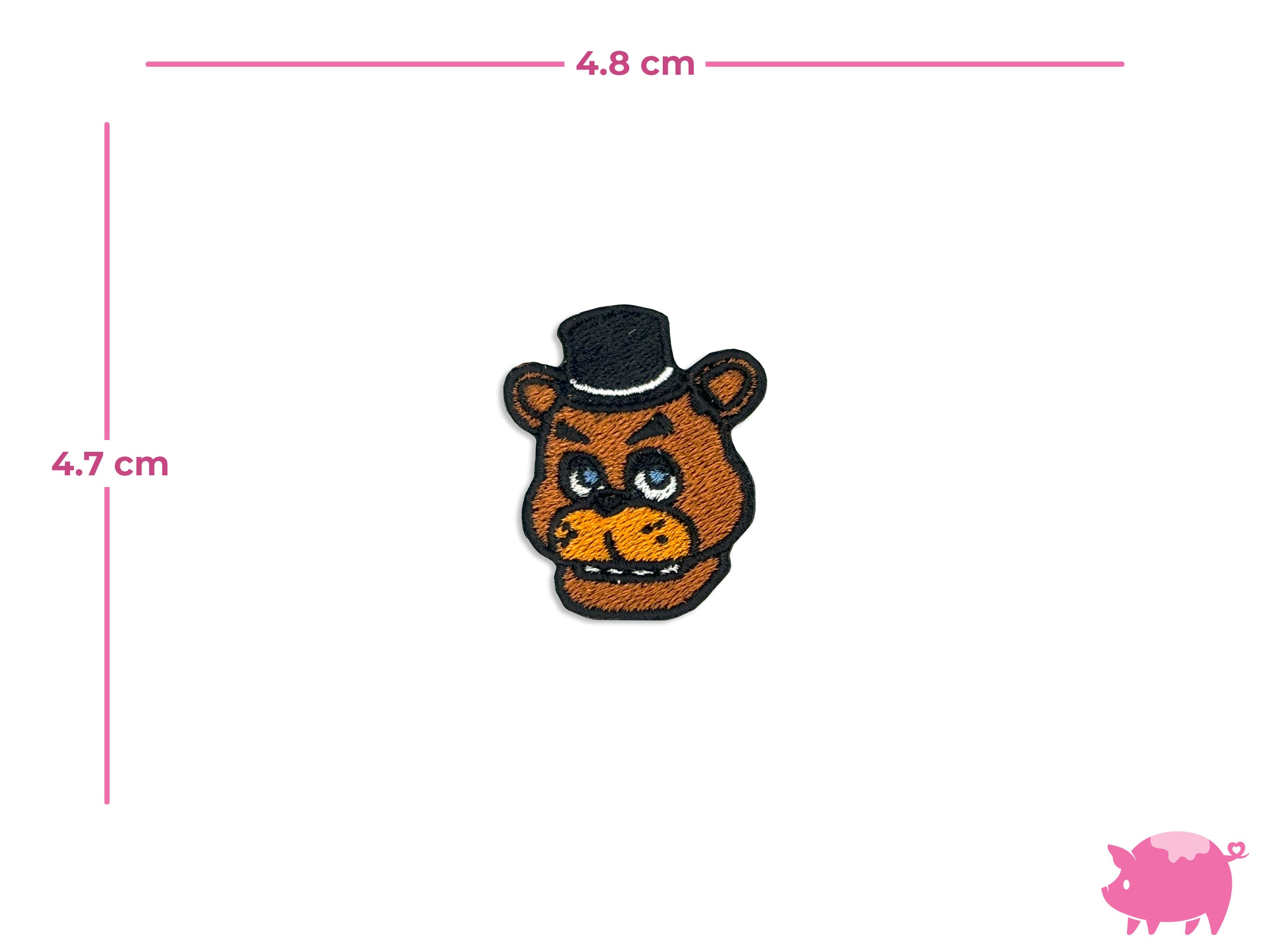 ファイブ・ナイツ・アット・フレディーズ FNAF アイロン刺繍パッチ