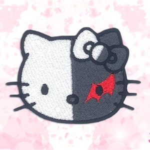Danganronpa Monokuma & Monomi Iron-On Embroidery Patch
