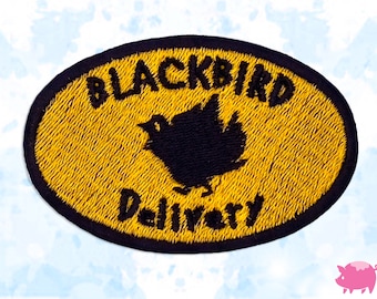 Yu-Gi-Oh! 5Ds Blackbird Delivery Iron-On Embroidery Patch