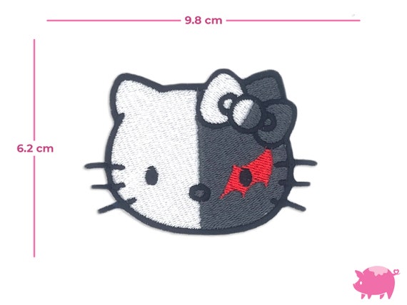 Danganronpa Hello Kitty Iron-on Patch -  Israel